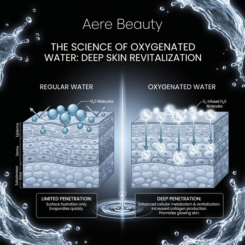 The Clinical Science Behind Oxygenated Water in Skincare