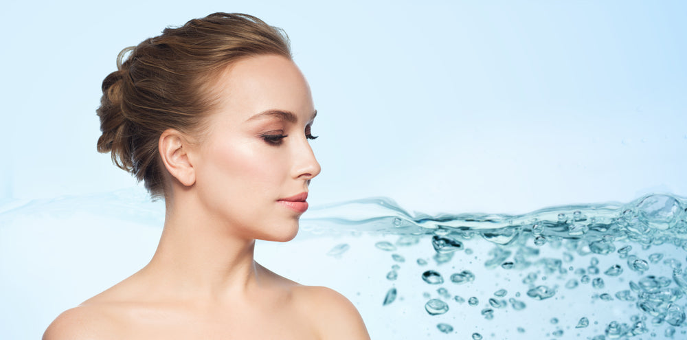 oxygenated water Korean skincare diagram
