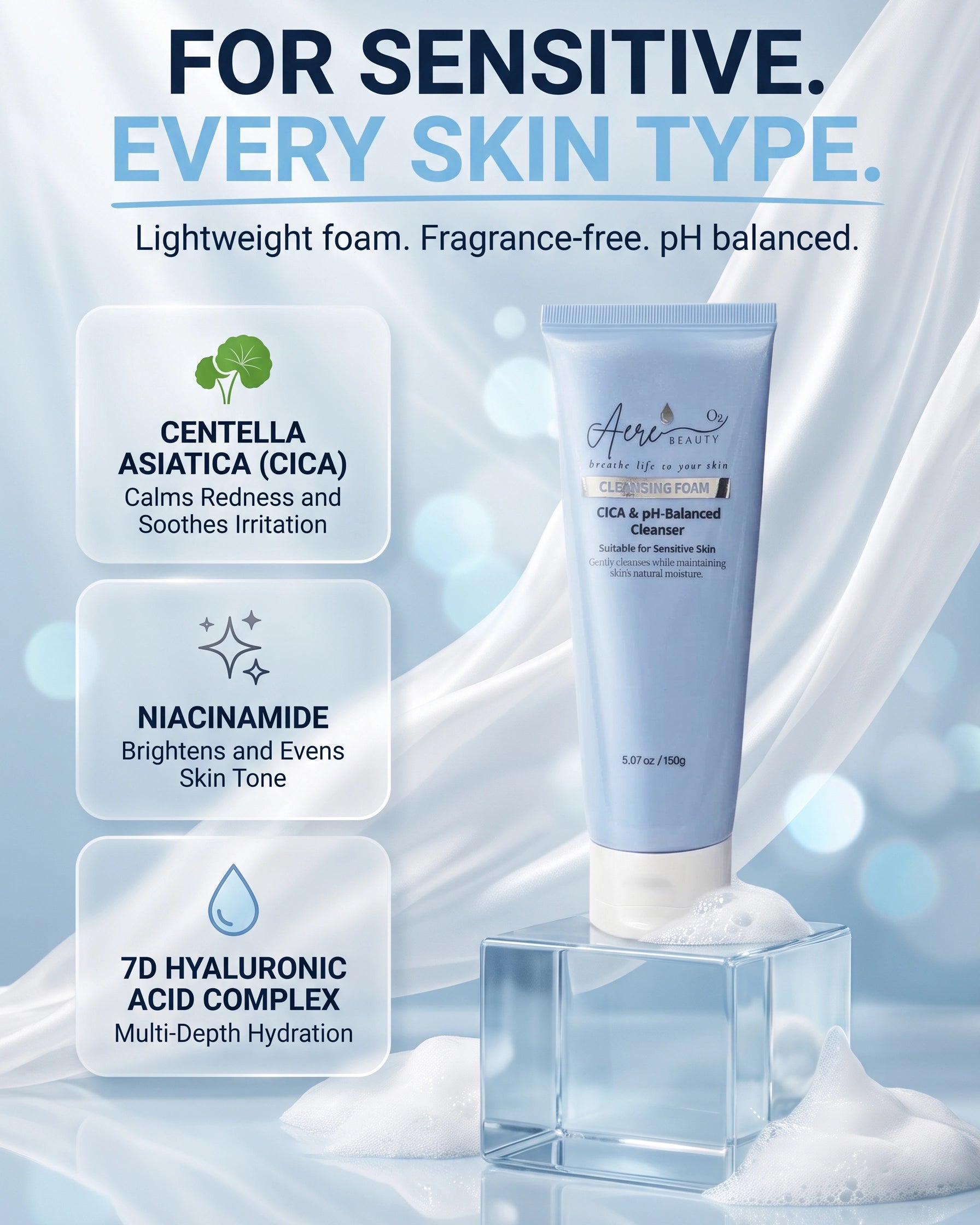 CICA & pH Balanced Cleanser