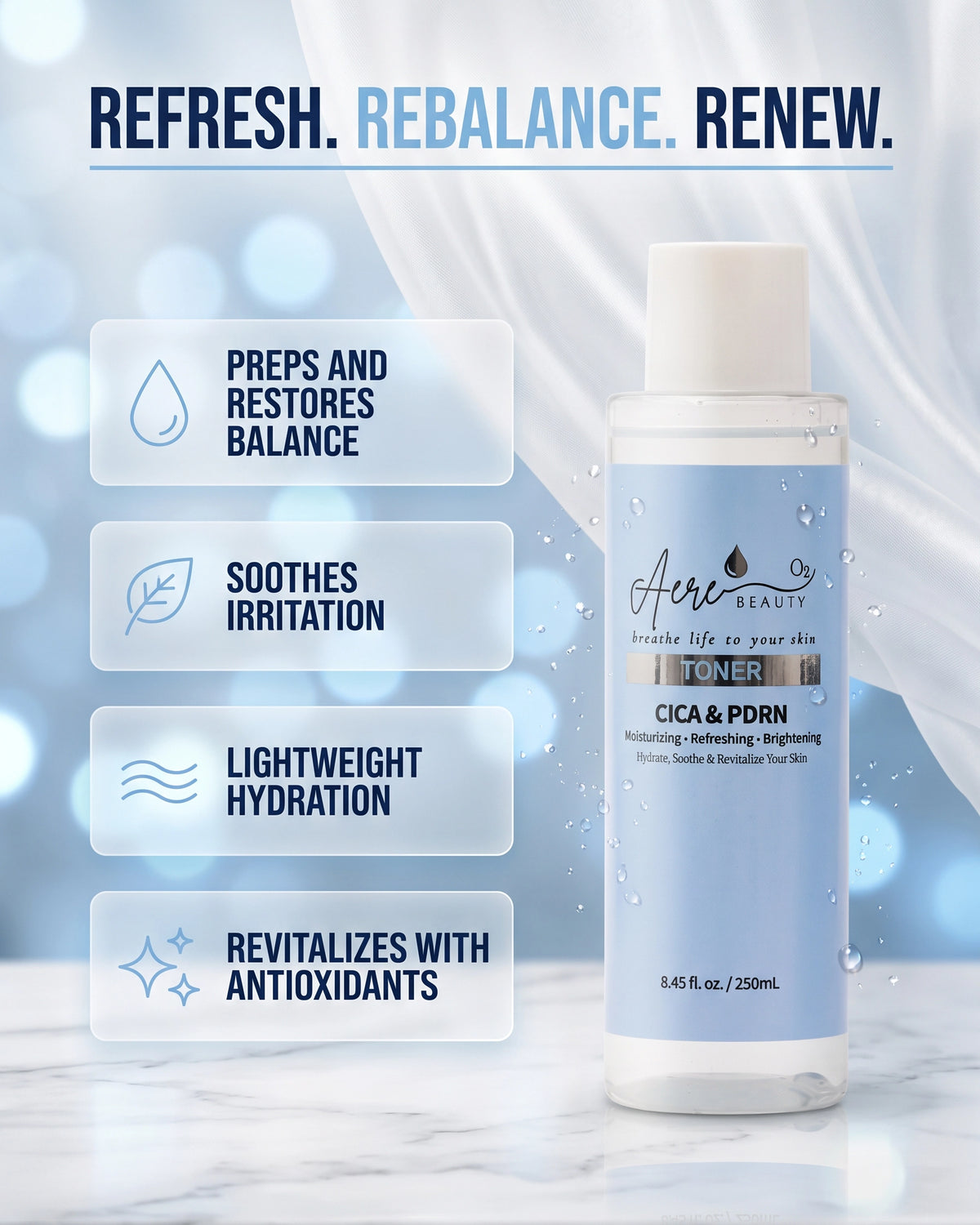 CICA and PDRN Toner | 250 mL