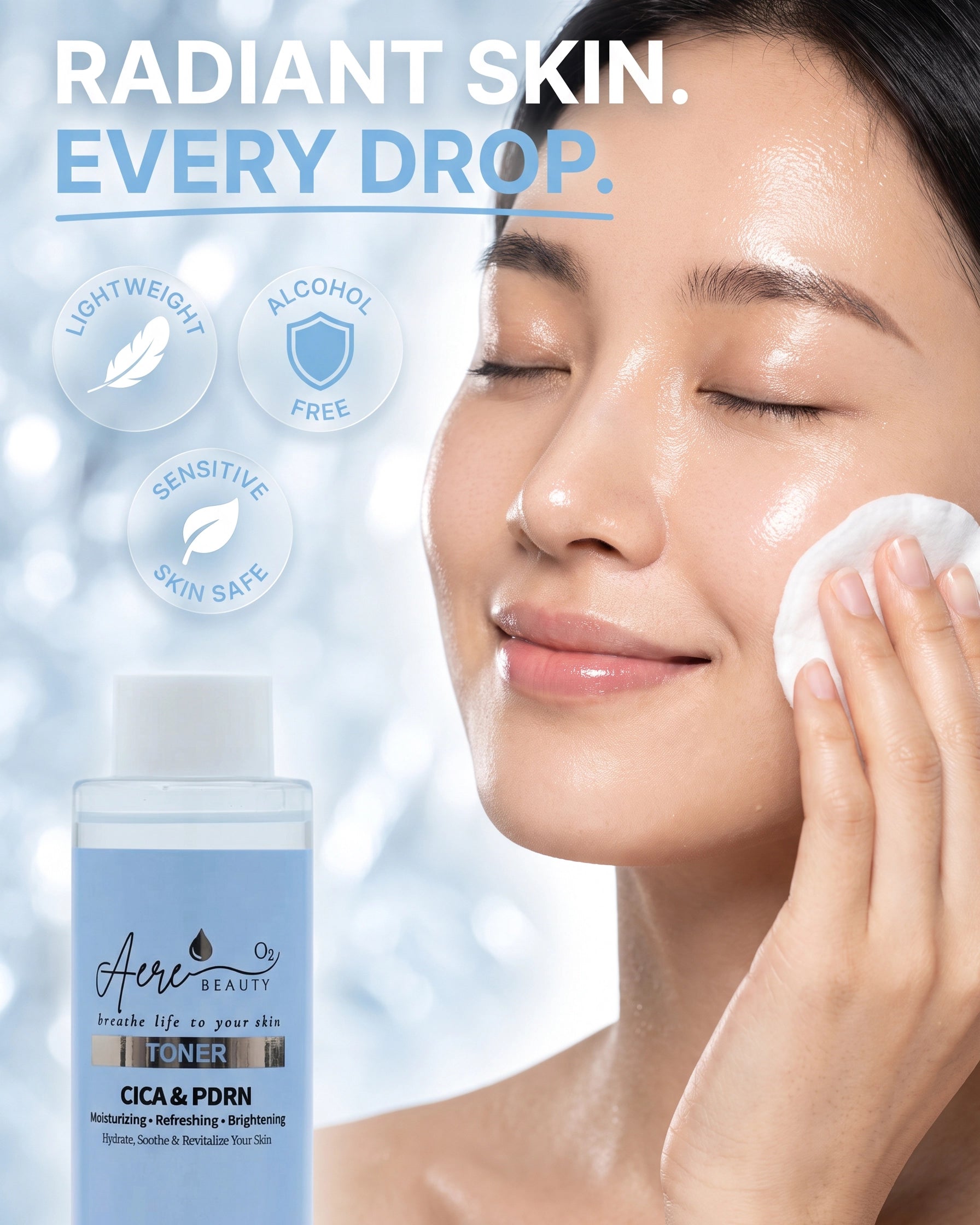 CICA and PDRN Toner | 250 mL