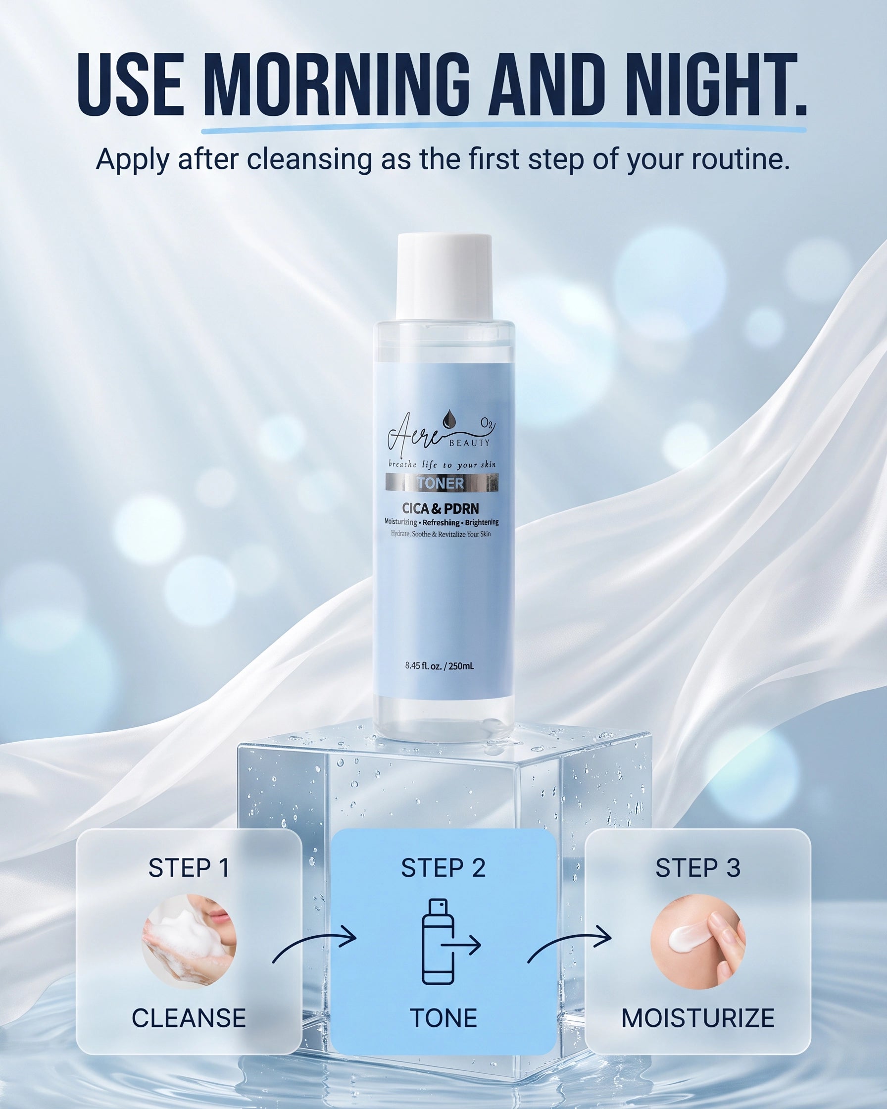 CICA and PDRN Toner | 250 mL