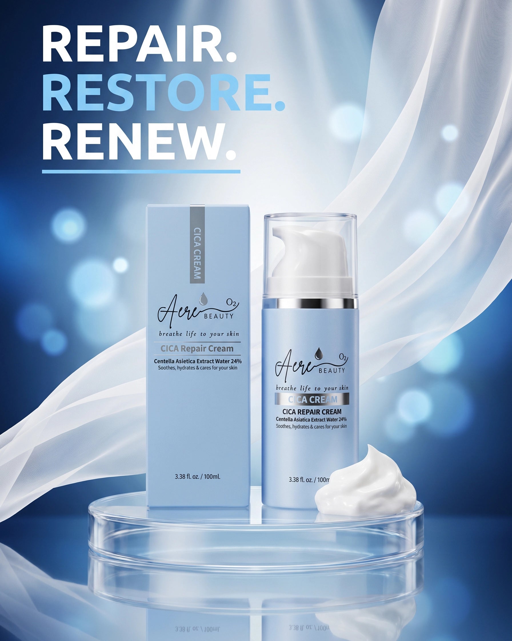 CICA Repair Cream  | Soothes, Hydrates & cares for your skin