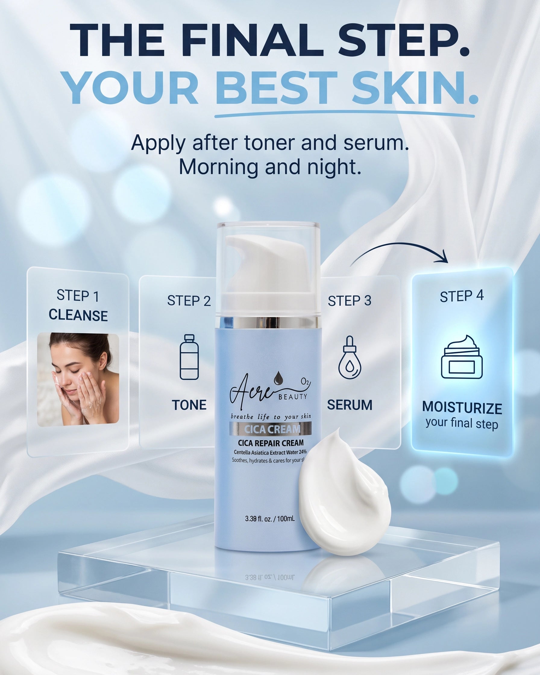 CICA Repair Cream  | Soothes, Hydrates & cares for your skin