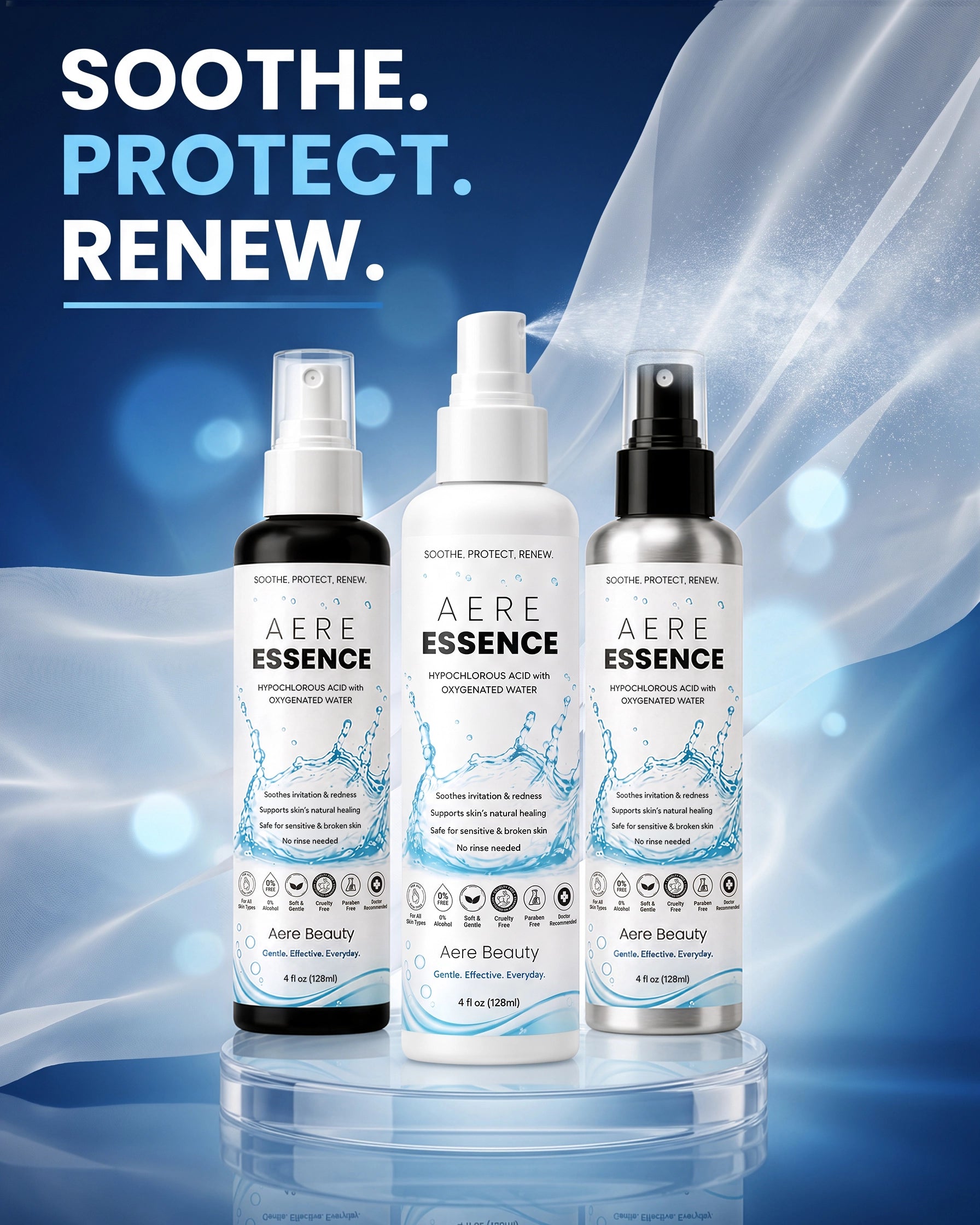Aere Essence Skin Rejuvenation Mist | Hypochlorous Acid Spray