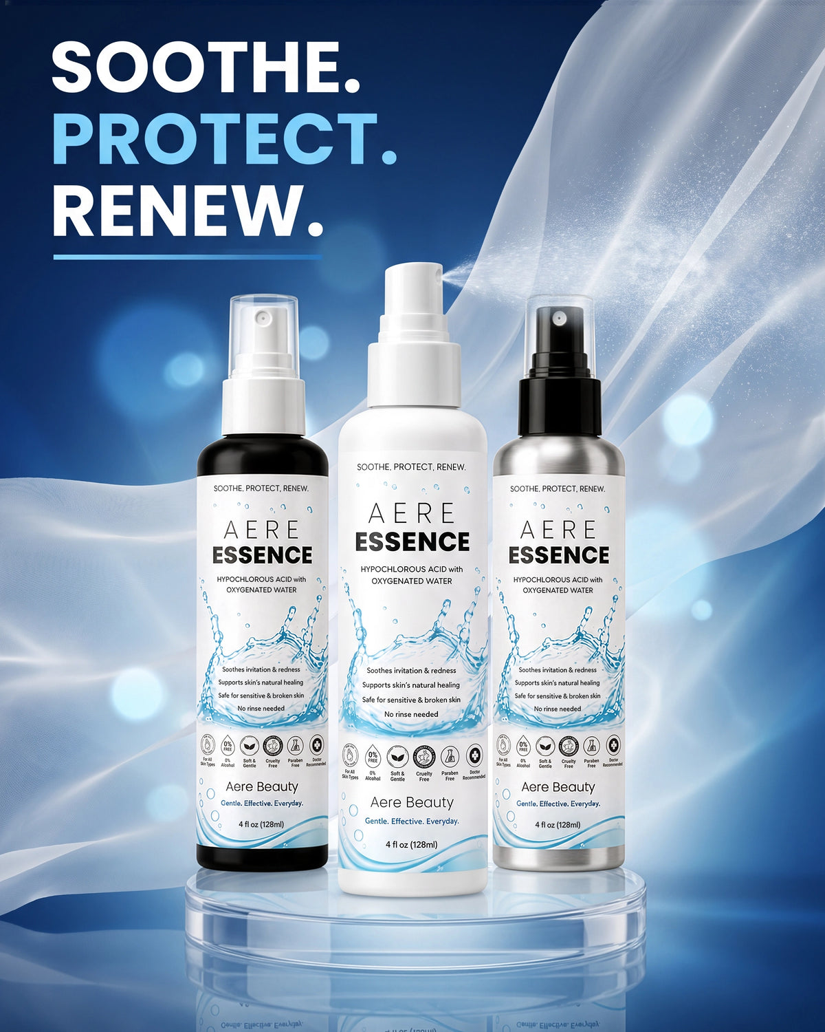 Aere Essence Skin Rejuvenation Mist | Hypochlorous Acid Spray