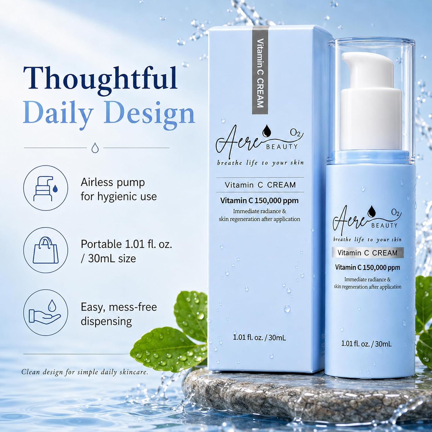 Vitamin C Cream | 150,000 ppm | Protect and Hydrate your skin